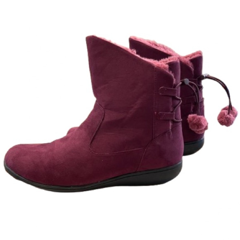Soft Style Women's Winter Boots - Burgundy